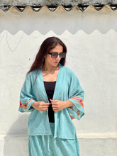 Kala cotton kimono set with joggers pant co-ord set