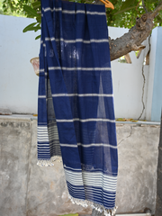 Soft cotton woven stole