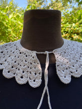 White Crochet Collar