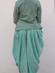 Dhoti Co-ord Set(kala cotton)