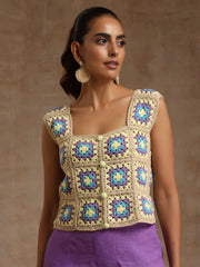 Short crochet top