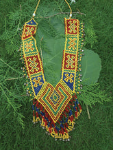 Multicolor Weave Neckpiece