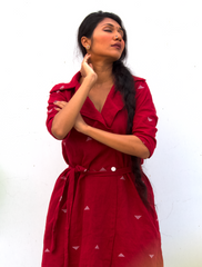 Red Dress(kala cotton)