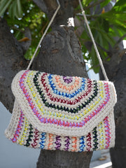 Crochet multi sling bag