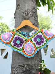 Multicolor Crchet Collar