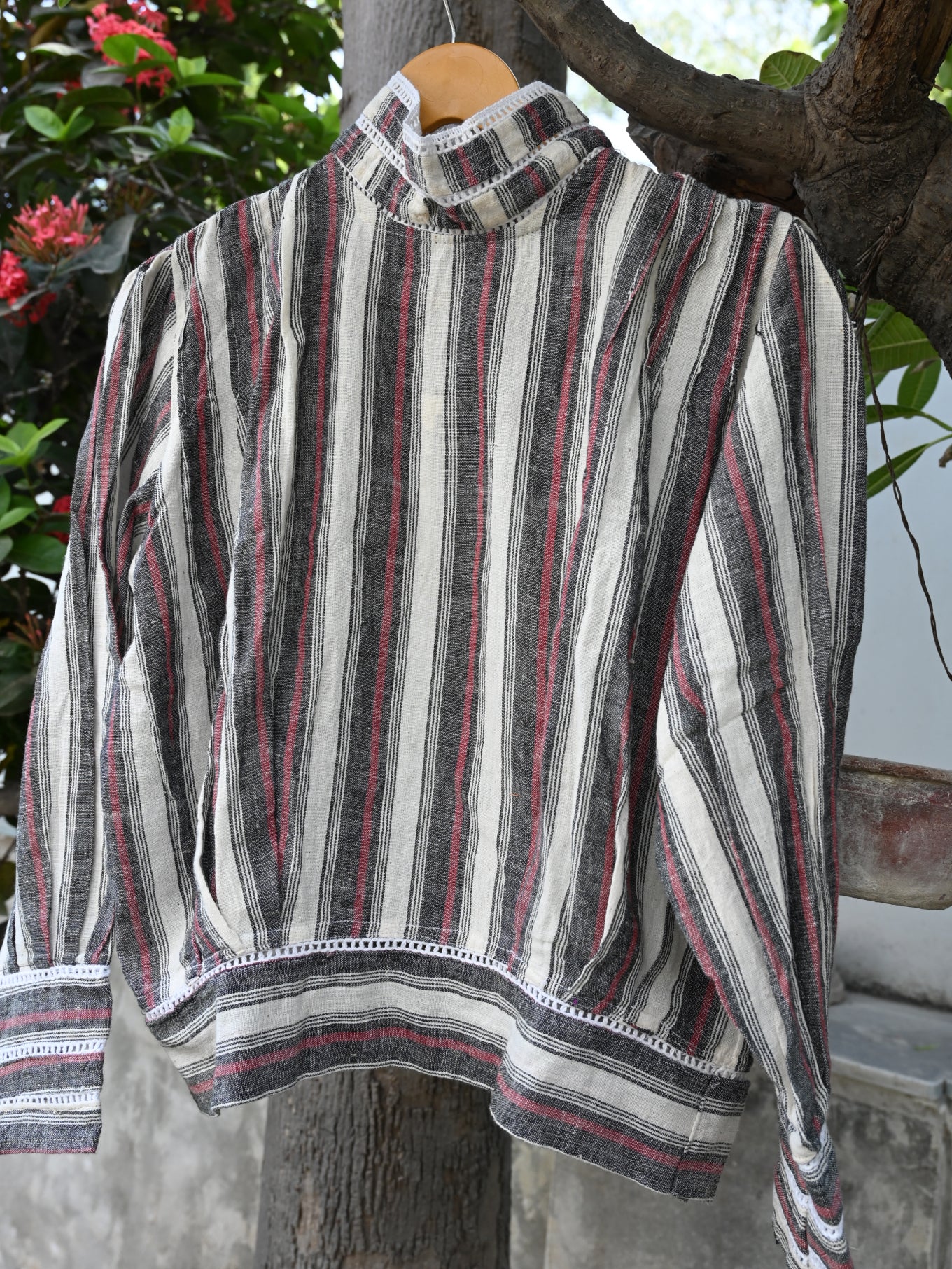 Kala Cotton Stripe Top