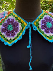 Multicolor Crchet Collar