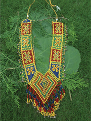Multicolor Weave Neckpiece
