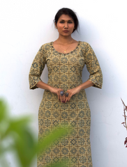 Ajrakh Straight Kurta