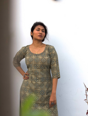 Ajrakh Straight Kurta