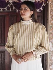 Kala Cotton Stripe Top